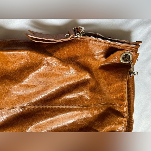 Gianni Chiarini Rich Redish- Tan or Brown Hobo Style Leather Bag - Picture 8 of 14